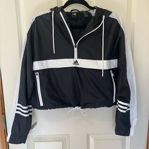 Adidas Small cropped windbreaker